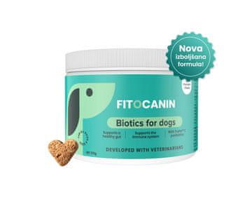 Fitocanin probiotični priboljšek za pse - biome forte (270 g, pribl. 90 kosov)