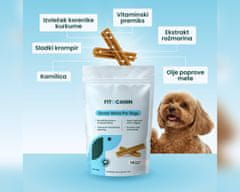 Fitocanin zobni priboljšek za pse - dentalne palčke (360 g, 14 palčk)