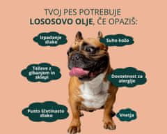 Fitocanin lososovo olje za pse in mačke. - lososovo olje za pse in mačke (500 ml, pribl. 250 odmerkov)