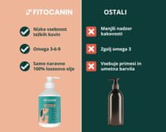Fitocanin lososovo olje za pse in mačke. - lososovo olje za pse in mačke (500 ml, pribl. 250 odmerkov)