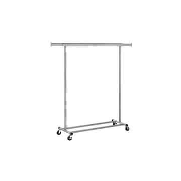 Songmics Oblečni regal 45.4x92x160 cm Siva