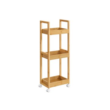Songmics Kopalniška polica 20x30x80 cm bež