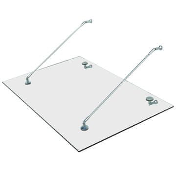 Homestar Nadstrešek za vrata 150x90x1,2 cm Prozoren