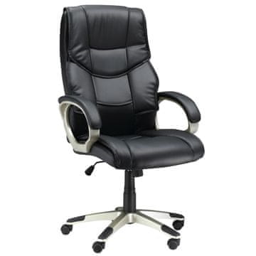 Homestar Pisarna stol 70x58x114-124 cm Črna