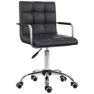Homestar Pisarna stol 52,5x54x84-99 cm Črna