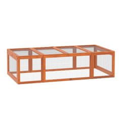 Homestar Majhen kletka za male živali 180x90x48 cm oranžna