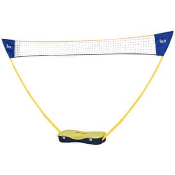 Homestar Set za badminton mrežo 286x33x157 cm rumen, prenosljiv