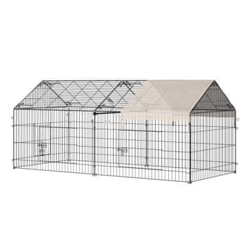 Homestar Zunanja ograja za male živali 220x103x103 cm bež