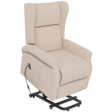 Homestar Naslanjač 72,5x94x109 cm krem