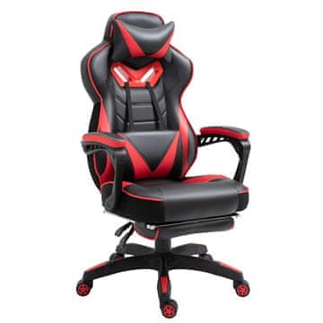 Homestar Pisarna stol igralni stol 68x69x108-117 cm črna modra