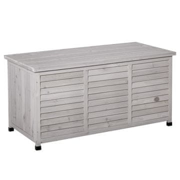 Homestar Vrtna shramba omara 127x56x60 cm siva