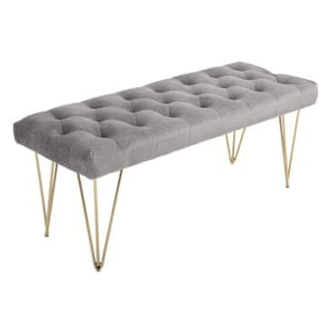 Homestar Klop 116x44,5x49 cm Siva