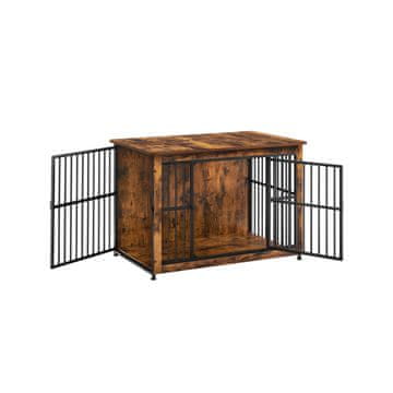 Songmics Pohi za pse, pohi 98x65x69 cm, rjave barve