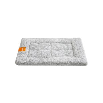 Songmics Plišasta odeja za hišne ljubljenčke 60x45 cm siva