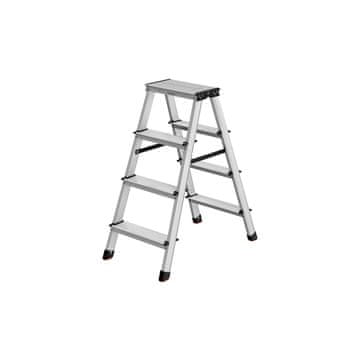 Songmics Stopnice 78x42x81.5 cm srebrne