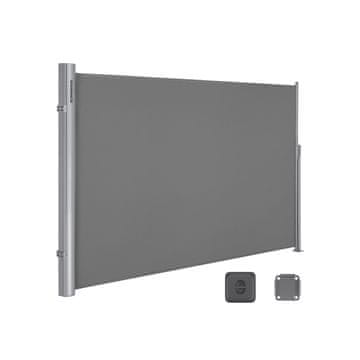 Songmics Stranski nadstrešek 160x400 cm siva