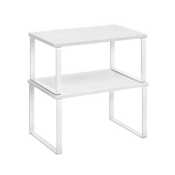 Songmics Komplet začimbnikov 2 kosa 19.5x29.7x15.8 cm bela
