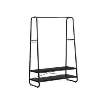 Songmics Oblečni regal 45x100x160 cm Črn