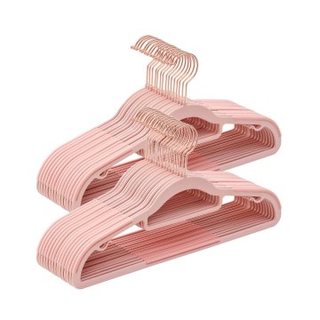 Songmics Komplet 30 obešalnikov za oblačila, 42x0.5x21.5 cm, siva
