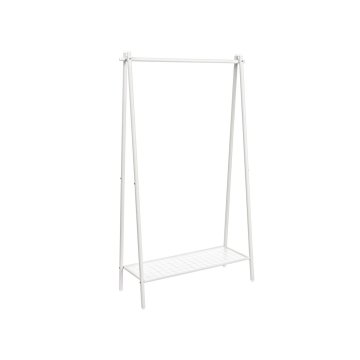 Songmics Oblečni regal 92.5x33.5x153 cm, bel