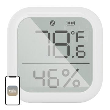 Moes Senzor temperature in vlažnosti MOES ZSS-KB-TH-LF-C ZigBee LCD