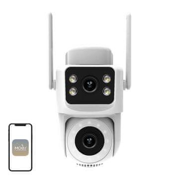 MOES MOES WCM-Q29 8MP Dual-Lens Wi-Fi IP kamera za zunanjo uporabo
