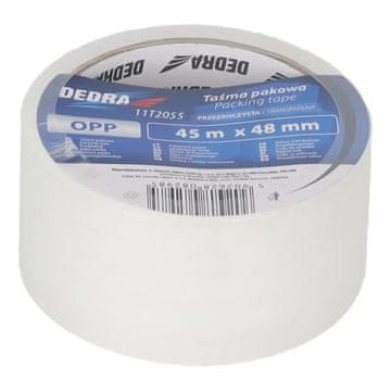 Tama Pakirni trak Dedra, transparenten, 48 mm x 45 m