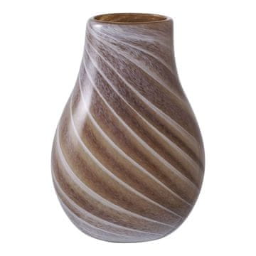 House Nordic Vaza, Vase, rjava, steklo