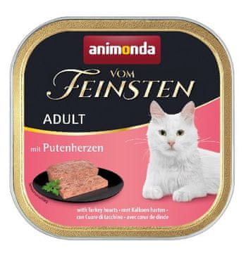 Animonda ANIMONDA Vom Feinsten Adult Pur Puranjekovi srčki - Mokra hrana za mačke - 100g