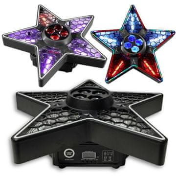 slomart LIGHT4ME STARLIGHT večfunkcijski svetlobni efekt LED RGB, Laser