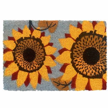 Northix Predpražnik iz kokosa, botanični vzorec, 60x40 cm