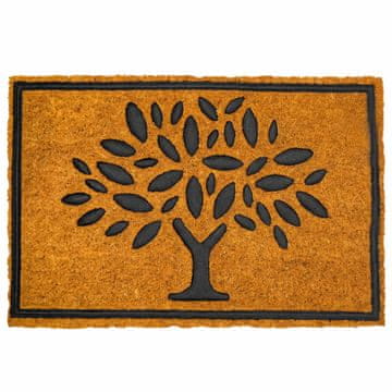 Northix Predpražnik iz kokosovih vlaken in PVC-ja, 60x40 cm, nedrseč, za notranjo/zunanjo uporabo