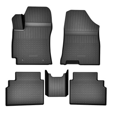 Norm Gumijaste preproge NORM z dvignjenim robom za Hyundai Kona SX2 2023-Nad 4 kosa