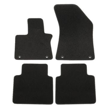 J&J Automotive Premium Velur preproge za avto za MG HS 2024-Nad 4 kosa