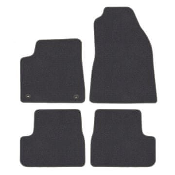J&J Automotive Premium Velur preproge za avto za Citroen C3 2024-Nad 4 kosa