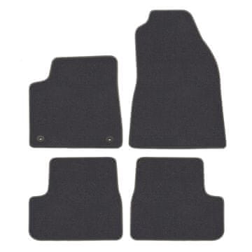 J&J Automotive Premium Velur preproge za avto za Fiat Grande Panda 2025-Nad 4 kosa