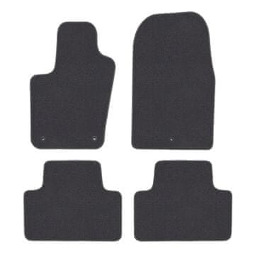 J&J Automotive Premium Velur preproge za avto za Jeep Grand Cherokee 2011-2023 4 kosa