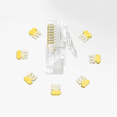Ugreen RJ45 Cat6 mrežni konektor, 10 kosov (50961)