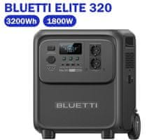 BLUETTI Elite 320 prenosna polnilna postaja, 1800W, 3200Wh baterija