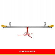 Kruzzel 2V1 zunanja vrtna gugalnica za dva 360°