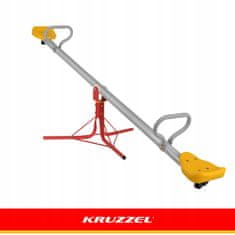 Kruzzel 2V1 zunanja vrtna gugalnica za dva 360°