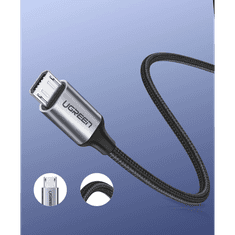 Ugreen USB-A na micro USB 2.4A kabel, 1m (60146)