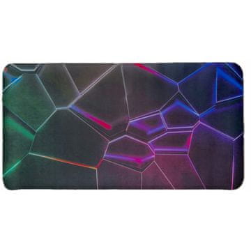 MG Crystal igralna podloga za miško 74 x 38 cm, črna