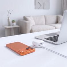 Tech-protect A54 brezžični MagSafe polnilec 25W QI2.2, bel