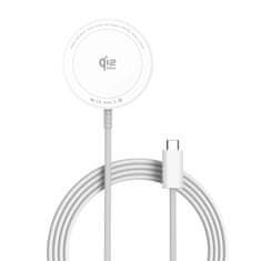 Tech-protect A54 brezžični MagSafe polnilec 25W QI2.2, bel