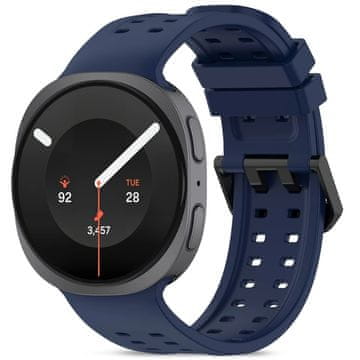 Tech-protect Silicone Air pašček za Samsung Galaxy Watch 8 / 9 / Classic (40 / 44 / 46mm), navy blue