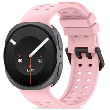 Tech-protect Silicone Air pašček za Samsung Galaxy Watch 8 / 9 / Classic (40 / 44 / 46mm), pink