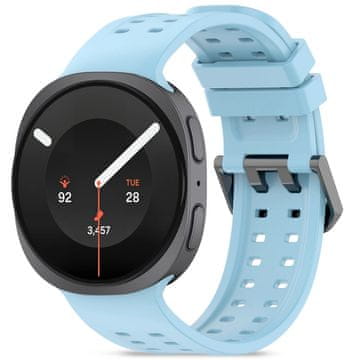Tech-protect Silicone Air pašček za Samsung Galaxy Watch 8 / 9 / Classic (40 / 44 / 46mm), baby blue