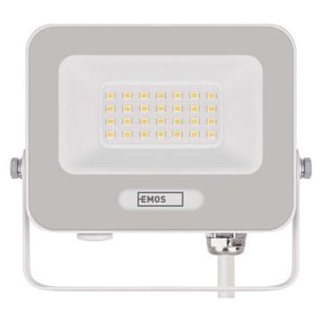 Emos ZS2224W LED reflektor GLARO 20W, bel, IP65, 2000 lm, nevtralna bela