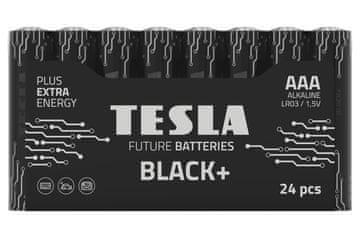 TESLA AAA BLACK+ alkalna, 24 kosov folije